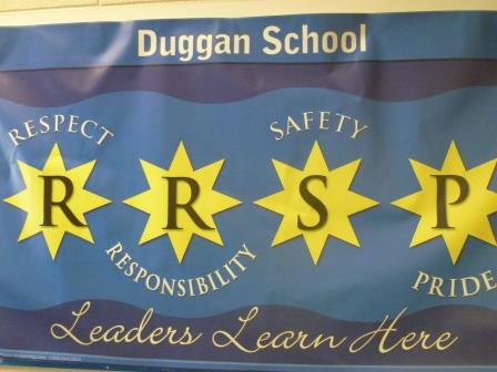 Every day we believe and practice the motto:  R.R.S.P. (Respect, Responsibility, Safety and Pride)