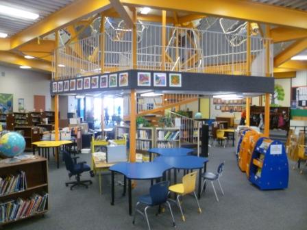 Our fabulous library